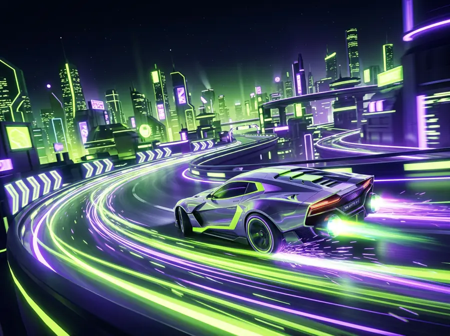 Neon Drift artwork